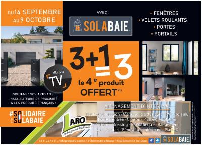 C’EST LE MOMENT DE RÉNOVER AVEC SOLABAIE ! POUR 3 PRODUITS ACHETER LE 4ÈME EST OFFERT