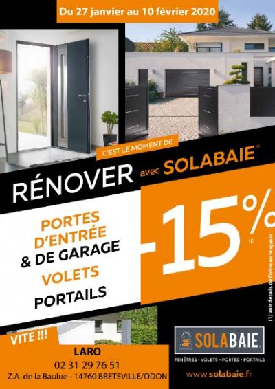 SEMAINE PORTES OUVERTES SOLABAIE DU 27 JANVIER AU 10 FEVRIER 2020 !!!