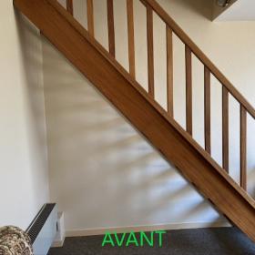 UN AMENAGEMENT DE PLACARD SOUS ESCALIER SUR MESURE PAR LARO AMENAGEMENT D'INTERIEUR