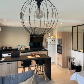 RÉAMÉNAGEMENT D'UN ESPACE DE VIE DANS UN APPARTEMENT DE CAEN
