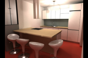 RÉNOVATION CUISINE CAEN PAR LARO AMÉNAGEMENT D’INTÉRIEUR 