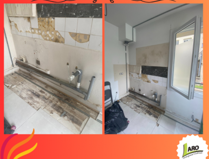 Rénovation d'un appartement à Caen par Laro Aménagement d'intérieur