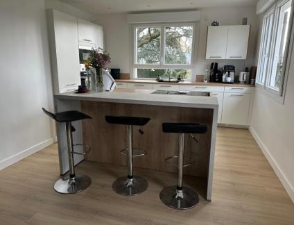 Nouvelle réalisation par LARO, entreprise de rénovation d’intérieur et cuisiniste à Caen