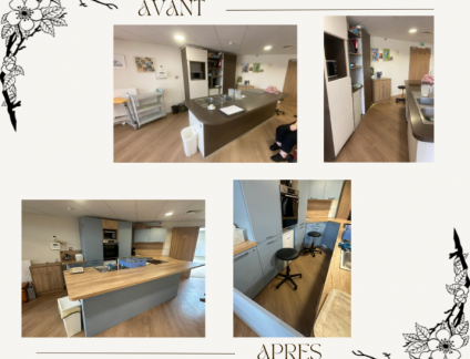Nouvelle réalisation par LARO, entreprise de rénovation d’intérieur et cuisiniste à Caen