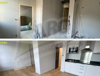 RÉNOVATION D'UN IMMEUBLE COMPLET AVEC LA CRÉATION DE 7 LOGEMENTS