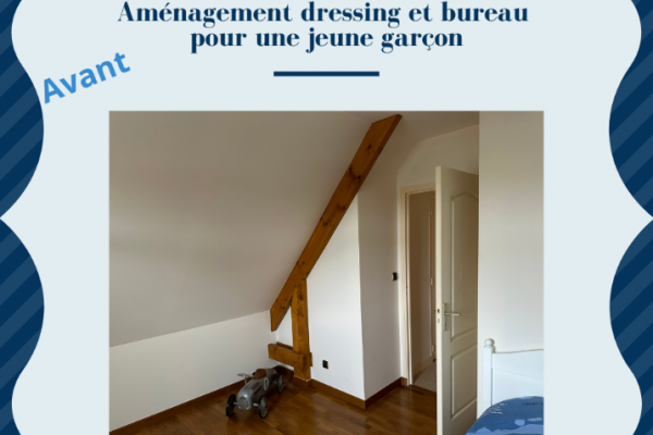 Aménagement d'une chambre pour un jeune garçon par Laro