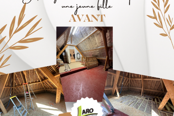 Aménagement sur mesure d'une grande chambre pour une jeune fille 