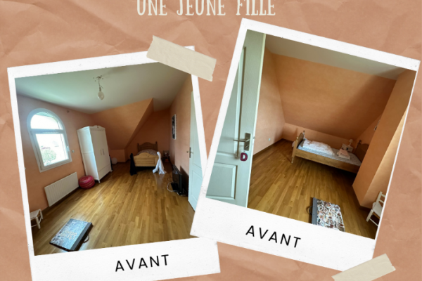 Aménagement d'une chambre pour jeune fille sur mesure par Laro