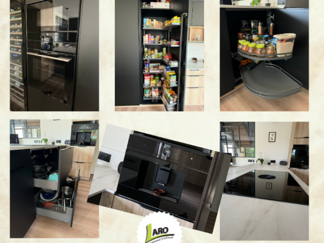 Réalisation d'une cuisine Chic & élégante sur mesure