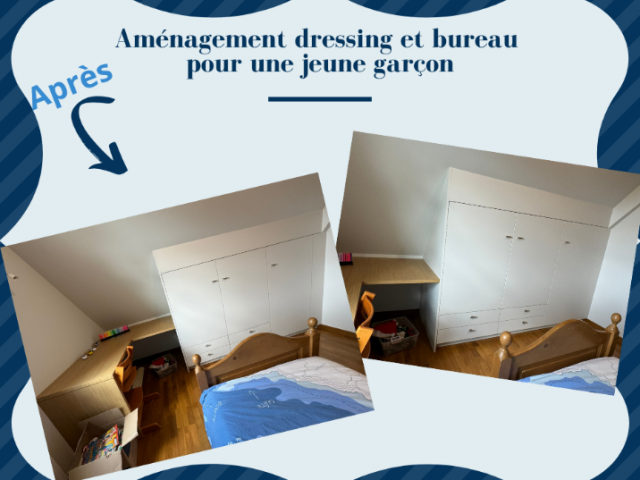 Aménagement d'une chambre pour un jeune garçon par Laro