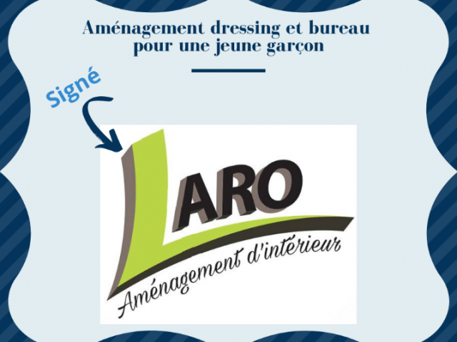 Aménagement d'une chambre pour un jeune garçon par Laro