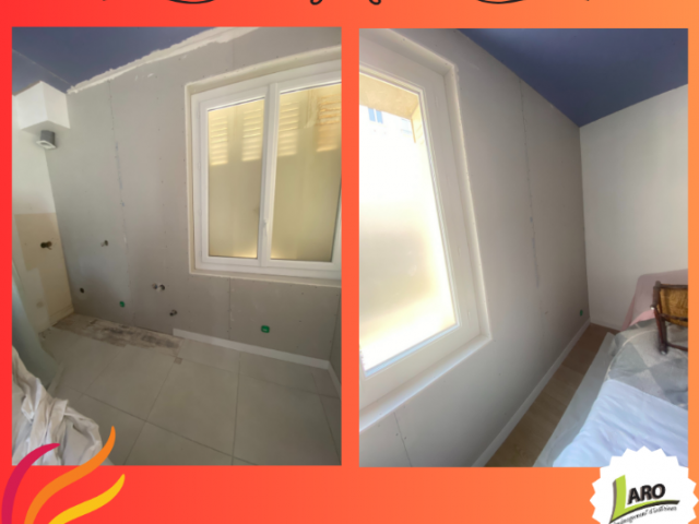 Rénovation d'un appartement à Caen par Laro Aménagement d'intérieur