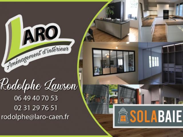 Nouvelle réalisation par LARO, entreprise de rénovation d’intérieur et cuisiniste à Caen