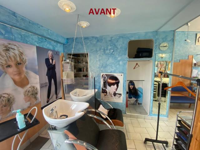 Rénovation salon de coiffure par Laro Aménagement d'intérieur