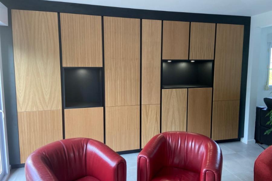 Nouvelle réalisation par LARO, entreprise de rénovation d’intérieur et cuisiniste à Caen