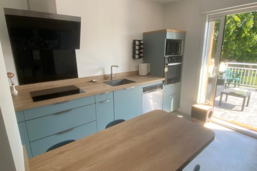 Nouvelle réalisation par LARO, entreprise de rénovation d’intérieur et cuisiniste à Caen