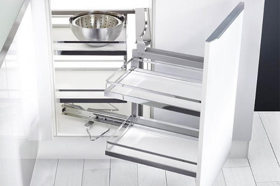 ÉLÉMENTS BAS D'ANGLE DANS VOTRE CUISINE AVEC LARO AMÉNAGEMENT D’INTÉRIEUR