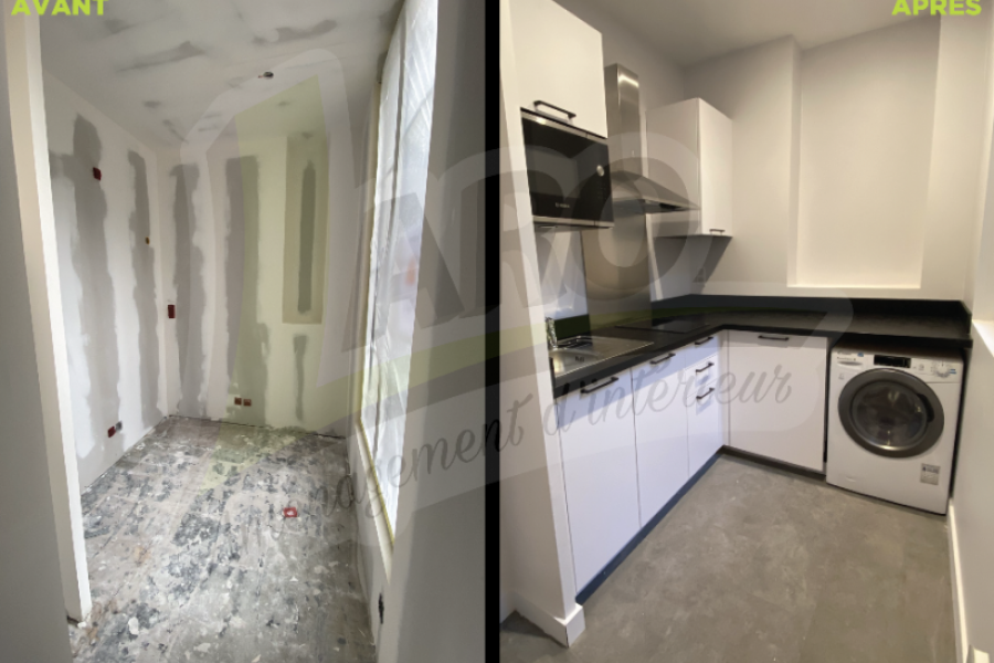 RÉNOVATION D'UN IMMEUBLE COMPLET AVEC LA CRÉATION DE 7 LOGEMENTS